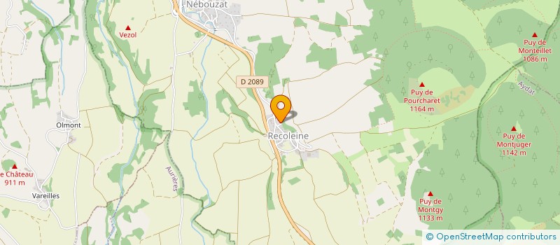 localisation de l'entreprise MONSIEUR BERNARD CISSOIRE  NEBOUZAT