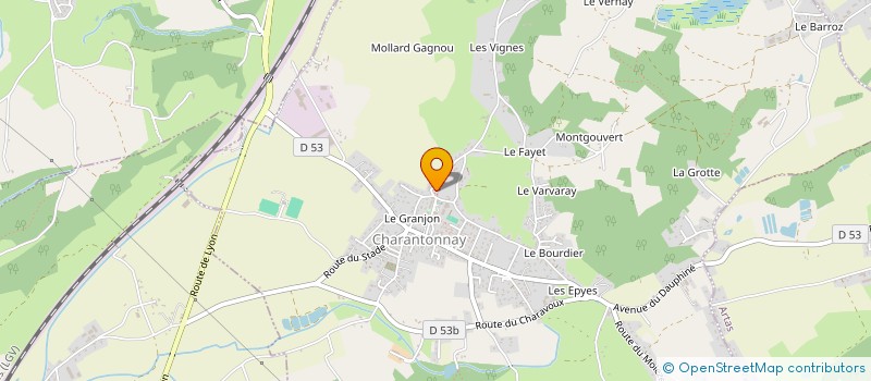 localisation de l'entreprise MONSIEUR BERNARD CIVITALI  DIEMOZ