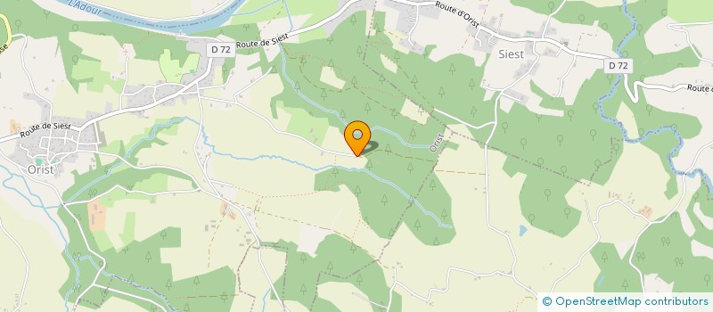 localisation de l'entreprise MONSIEUR BERNARD CLAIRANT  ORIST