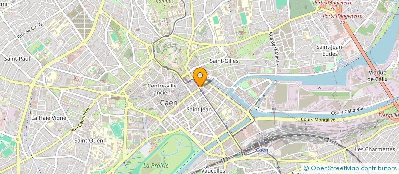 localisation de l'entreprise MONSIEUR BERNARD CLANET à CAEN