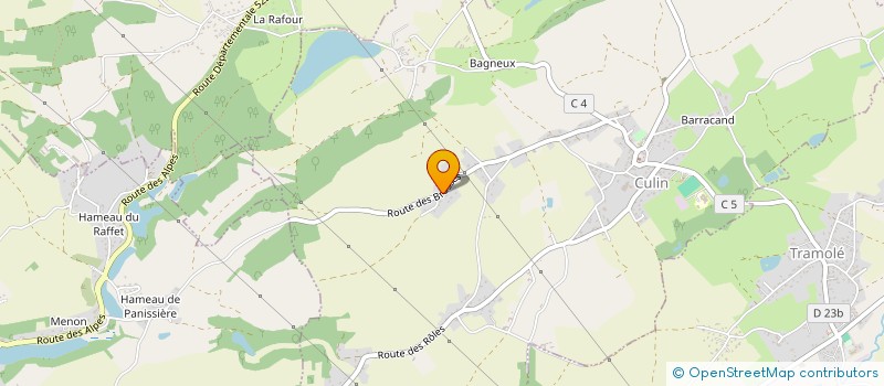 localisation de l'entreprise MONSIEUR BERNARD CLAVEL  CULIN