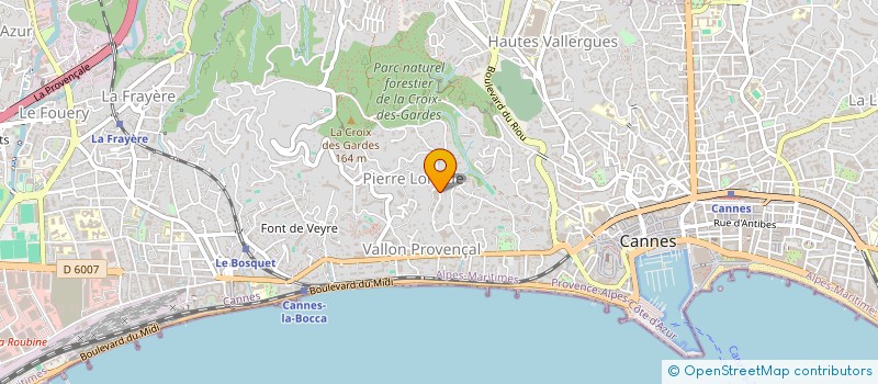 localisation de l'entreprise MONSIEUR BERNARD CLEMENT à CANNES