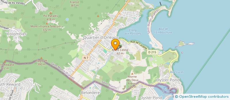 localisation de l'entreprise MONSIEUR BERNARD COCKS  SAINT MARTIN