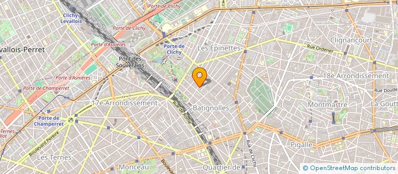 localisation de l'entreprise MONSIEUR BERNARD CODET  PARIS