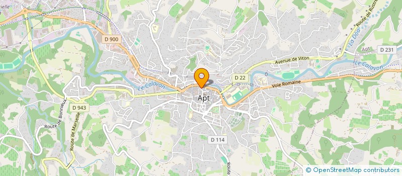 localisation de l'entreprise MONSIEUR BERNARD COHEN SALMON  APT