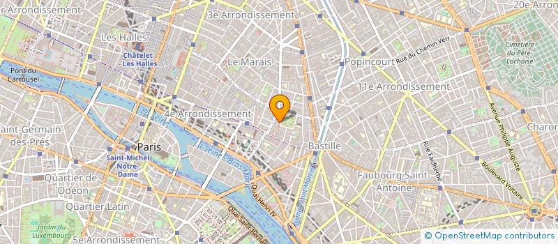 localisation de l'entreprise MONSIEUR BERNARD COINTREAU  PARIS