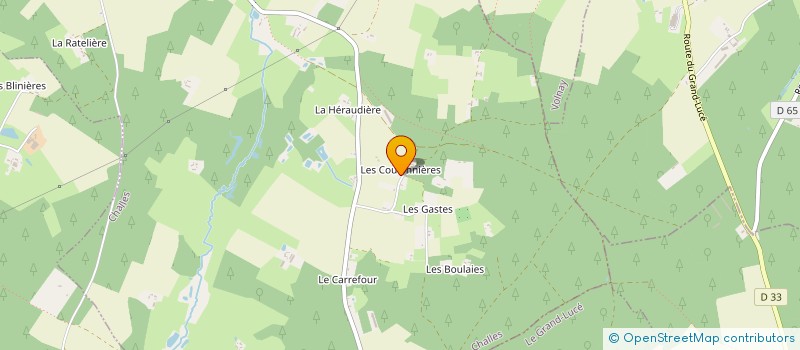 localisation de l'entreprise MONSIEUR BERNARD COLAS  CHALLES