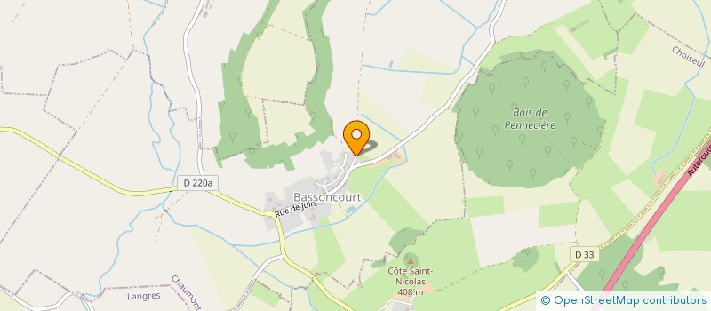 localisation de l'entreprise MONSIEUR BERNARD COLAS à BREUVANNES-EN-BASSIGNY
