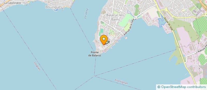 localisation de l'entreprise MONSIEUR BERNARD COLAS  BALARUC-LES-BAINS