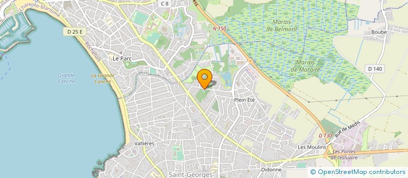 localisation de l'entreprise MONSIEUR BERNARD COLDEBOEUF  SAINT-GEORGES-DE-DIDONNE