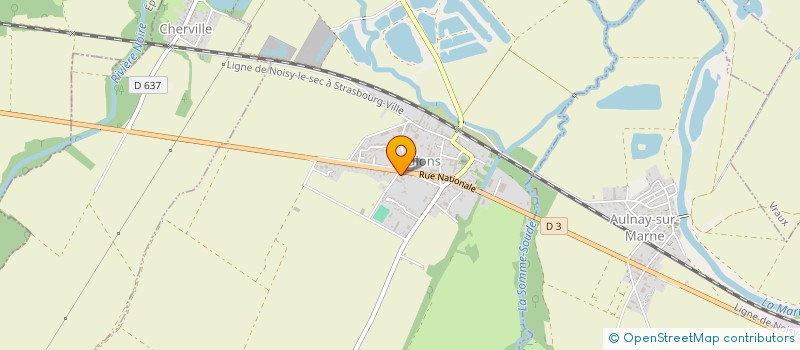 localisation de l'entreprise MONSIEUR BERNARD COLLARD  JALONS