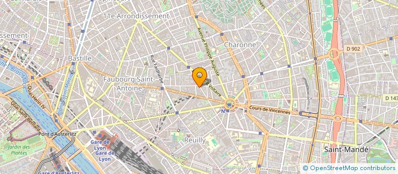 localisation de l'entreprise MONSIEUR BERNARD COLLAS à PARIS