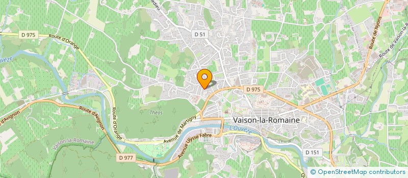 localisation de l'entreprise MONSIEUR BERNARD COLONIEU  VAISON-LA-ROMAINE