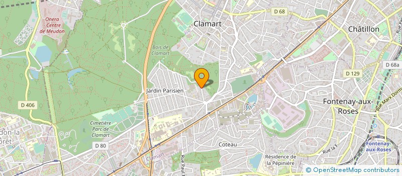 localisation de l'entreprise MONSIEUR BERNARD COME à CLAMART