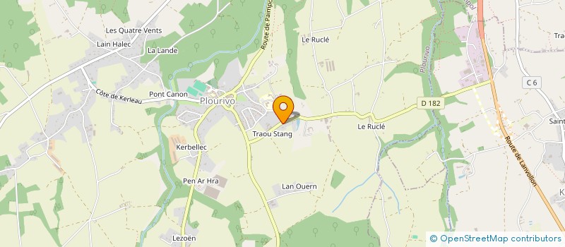 localisation de l'entreprise MONSIEUR BERNARD CONAN à PLOURIVO