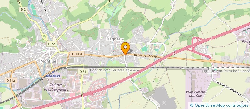 localisation de l'entreprise MONSIEUR BERNARD CONCHE à DAGNEUX