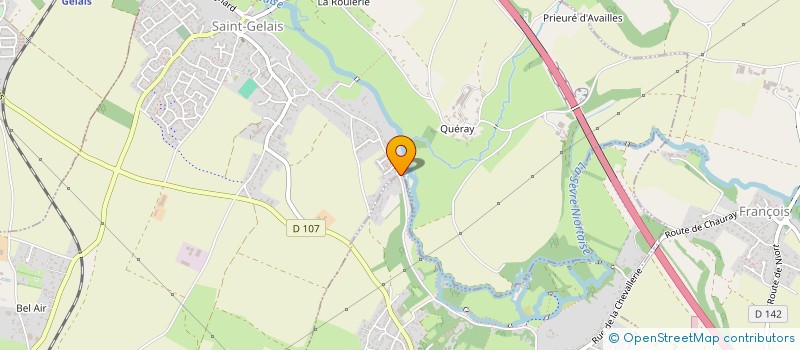 localisation de l'entreprise MONSIEUR BERNARD CONTAUX  SAINT-GERVAIS-LES-BAINS