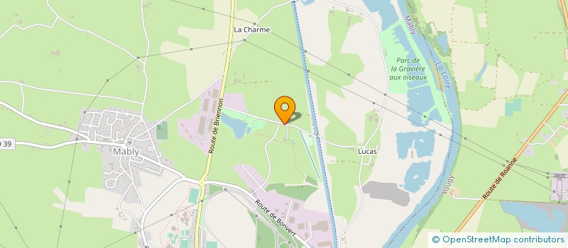 localisation de l'entreprise MONSIEUR BERNARD COPET  MABLY