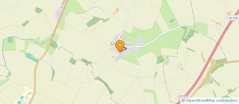 localisation de l'entreprise MONSIEUR BERNARD COQUAU  BERTONCOURT