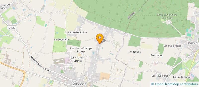localisation de l'entreprise MONSIEUR BERNARD CORNILLEAU  ALLONNES