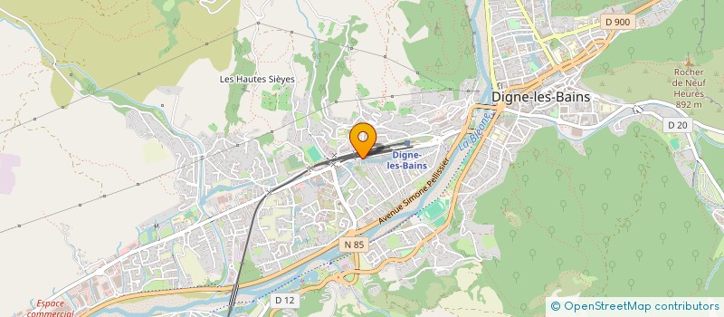 localisation de l'entreprise MONSIEUR BERNARD CORRENOZ à DIGNE-LES-BAINS