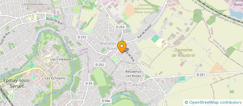 localisation de l'entreprise MONSIEUR BERNARD CORTIER à MANDRES-LES-ROSES