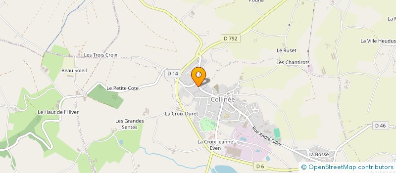 localisation de l'entreprise MONSIEUR BERNARD COULOMBEZ à LE MENE