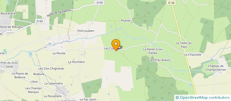 localisation de l'entreprise MONSIEUR BERNARD COURTEAU à CLERE-LES-PINS