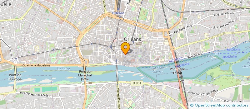 localisation de l'entreprise MONSIEUR BERNARD COURTOIS à ORLEANS