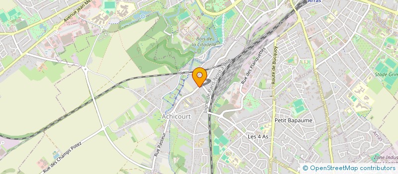 localisation de l'entreprise MONSIEUR BERNARD COUSIN  ACHICOURT