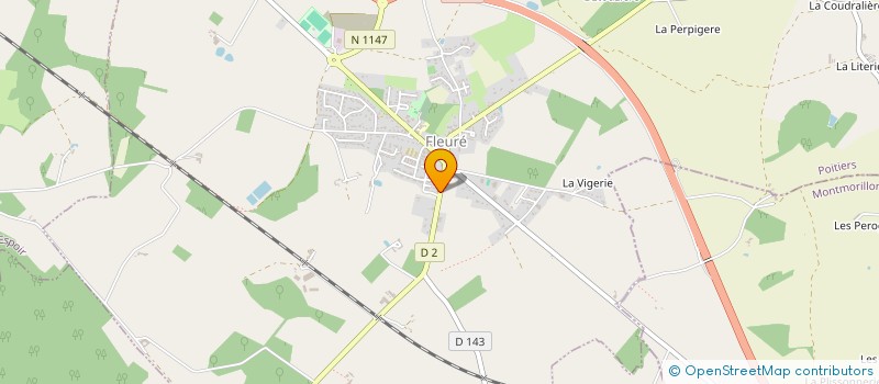 localisation de l'entreprise MONSIEUR BERNARD COUSIN à FLEURE