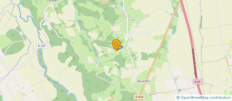 localisation de l'entreprise MONSIEUR BERNARD COUTHENX PEDARNAUD  BOUEILH-BOUEILHO-LASQUE