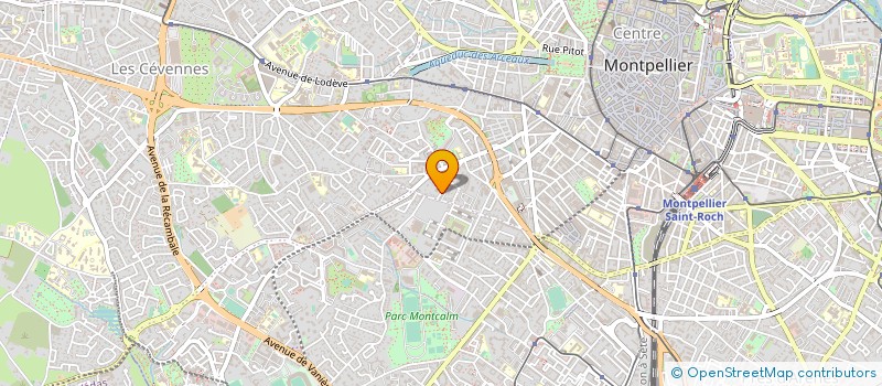 localisation de l'entreprise MONSIEUR BERNARD CREGUT à MONTPELLIER