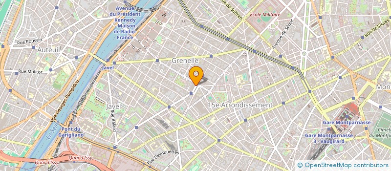 localisation de l'entreprise MONSIEUR BERNARD CUBEROS  PARIS