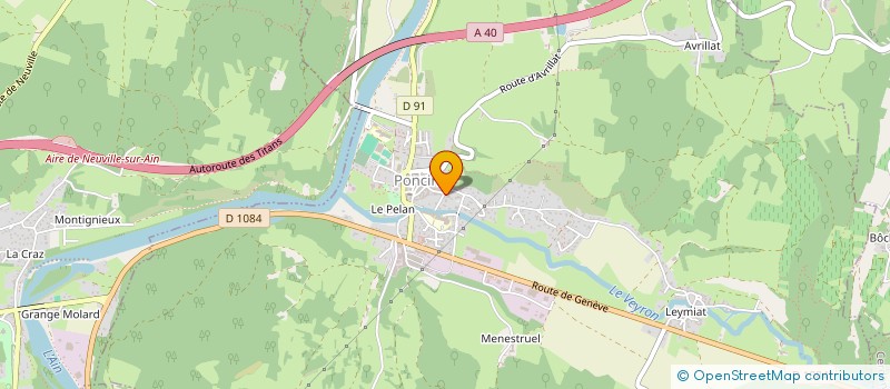 localisation de l'entreprise MONSIEUR BERNARD CUTURIER  PONCIN