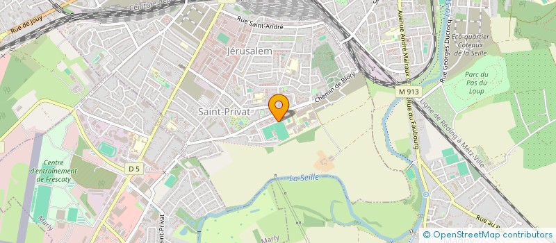 localisation de l'entreprise MONSIEUR BERNARD D AGNANO à MONTIGNY-LES-METZ