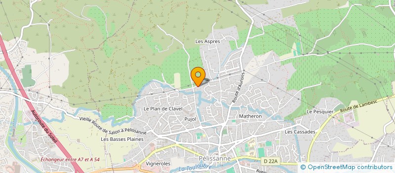 localisation de l'entreprise MONSIEUR BERNARD DA LUZ  PELISSANNE