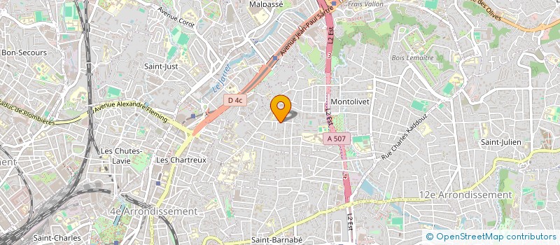 localisation de l'entreprise MONSIEUR BERNARD DAHAN à MARSEILLE