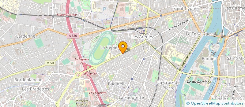 localisation de l'entreprise MONSIEUR BERNARD DALLA RIVA à TOULOUSE