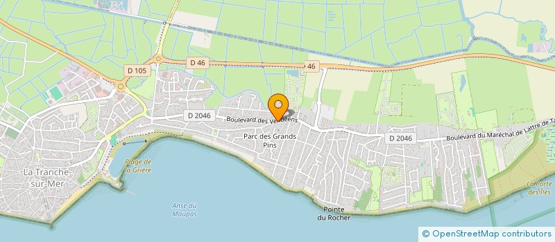 localisation de l'entreprise MONSIEUR BERNARD DALLOYAU à LA TRANCHE-SUR-MER