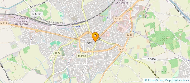 localisation de l'entreprise MONSIEUR BERNARD DAMOUNE à LUNEL