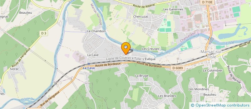 localisation de l'entreprise MONSIEUR BERNARD DANEL à MARSAC-SUR-L'ISLE