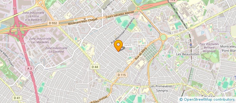 localisation de l'entreprise MONSIEUR BERNARD DANTAN à AULNAY-SOUS-BOIS