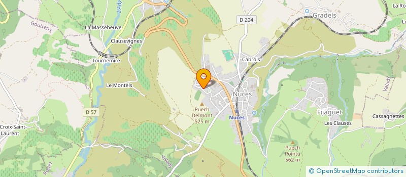 localisation de l'entreprise MONSIEUR BERNARD DANTENY  VALADY