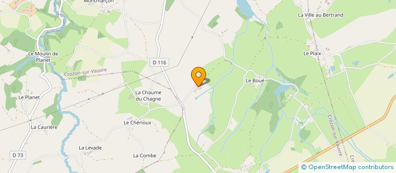 localisation de l'entreprise MONSIEUR BERNARD DAUDON à CROZON-SUR-VAUVRE
