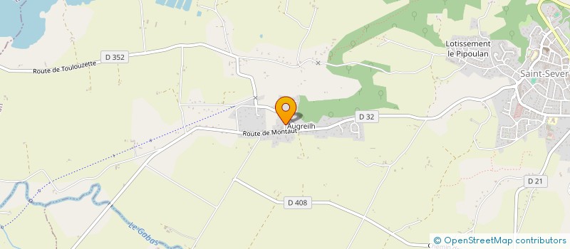 localisation de l'entreprise MONSIEUR BERNARD DAUGA  SARRAZIET