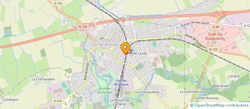 localisation de l'entreprise MONSIEUR BERNARD DAVY à DOL-DE-BRETAGNE