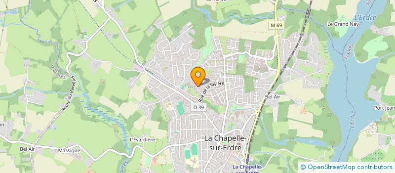 localisation de l'entreprise MONSIEUR BERNARD DAY à LA CHAPELLE-SUR-ERDRE