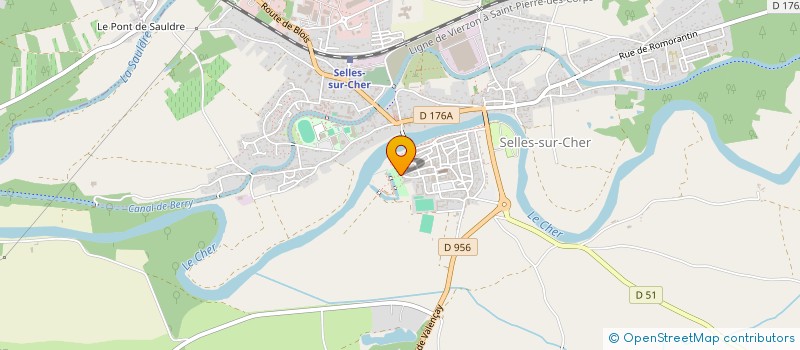 localisation de l'entreprise MONSIEUR BERNARD DE CRESPIN DE BILLY  BILLY