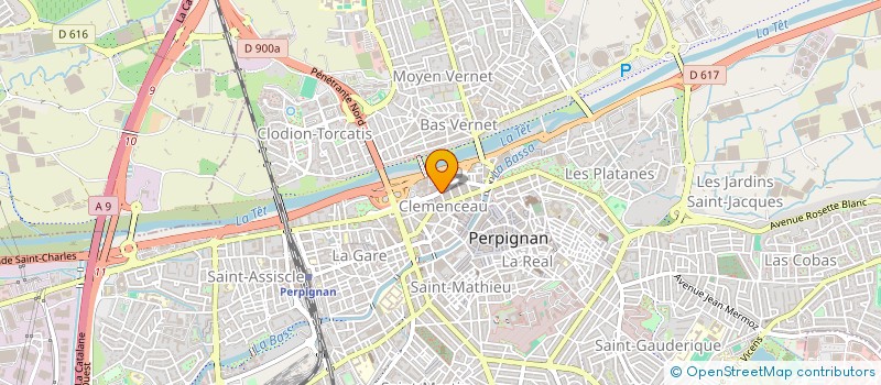 localisation de l'entreprise MONSIEUR BERNARD DE LAMBERT DES GRANGES  PERPIGNAN